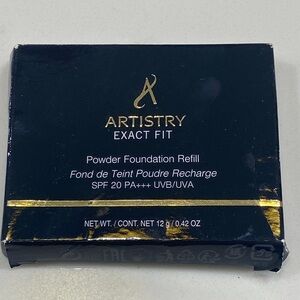 A1 Artistry Exact Fit Powder Foundation Refill Buff MFG 2/25